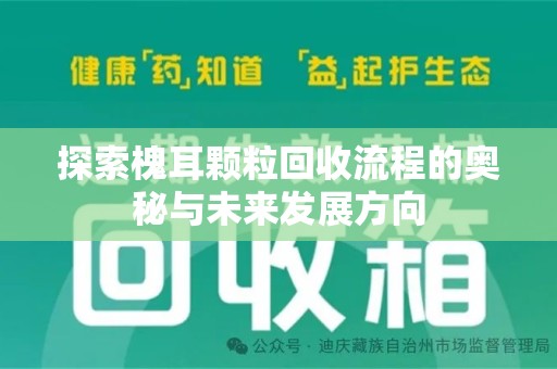 全国探索槐耳颗粒回收流程的奥秘与未来发展方向